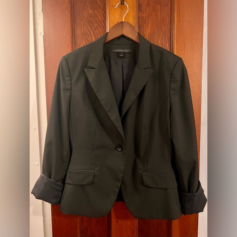 Euc Express Design Studio Blazer Size 12 - image 1